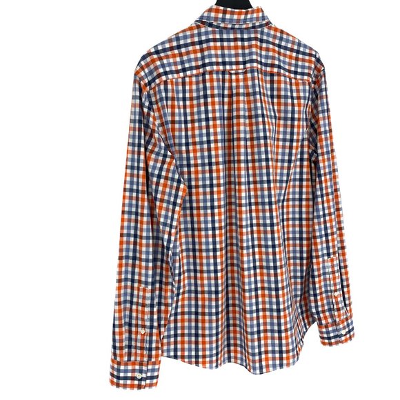 JACK SPADE NEW YORK Palmer Gingham Dobby Button Down Long Sleeve Shirt Size XL - Picture 13 of 16